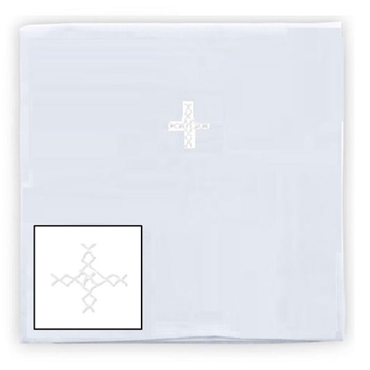 abbey-brand-polyester-cotton-white-cross-corporal-pack-of-3-linens-73k-w