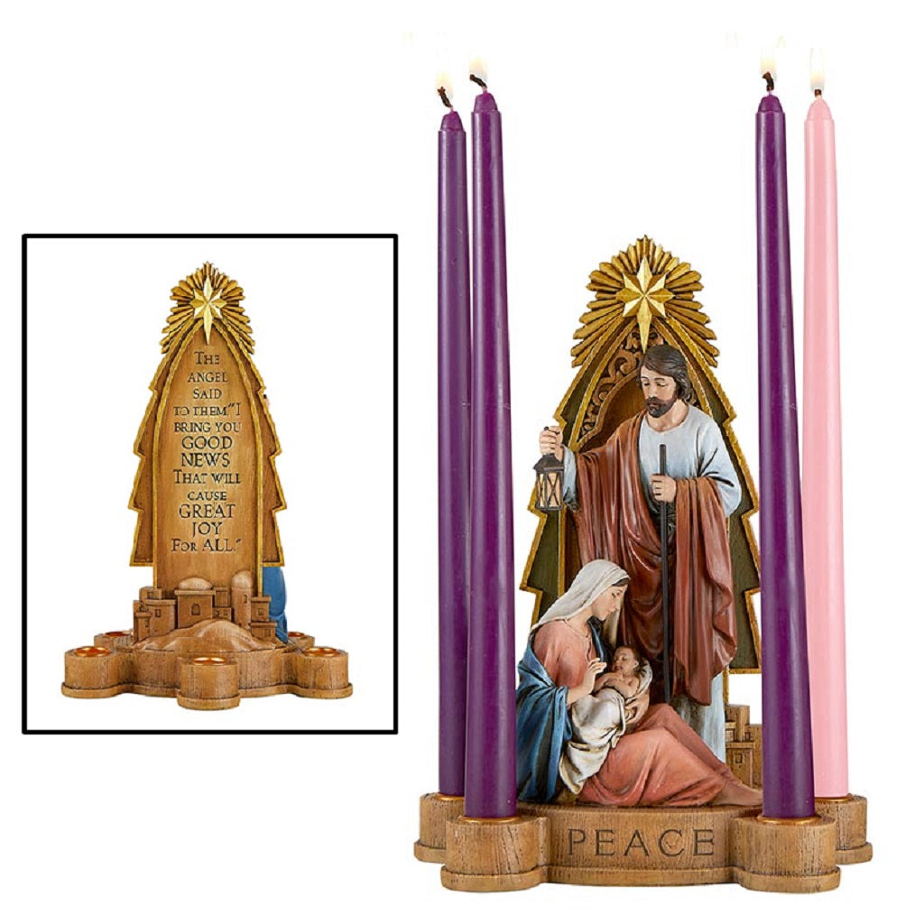 avalon-gallery-10-3-4h-good-news-advent-candleholder-j5512