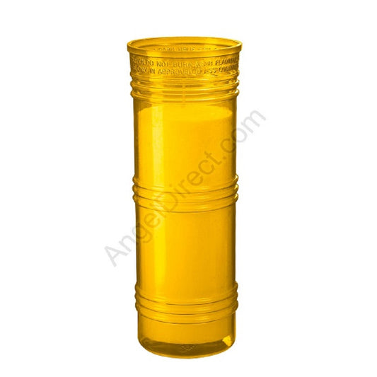 dadant-candle-amber-5-day-plastic-inner-light-case-of-24-candles-460500