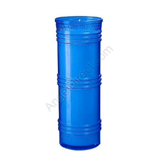 dadant-candle-blue-6-day-plastic-inner-light-case-of-24-candles-470200