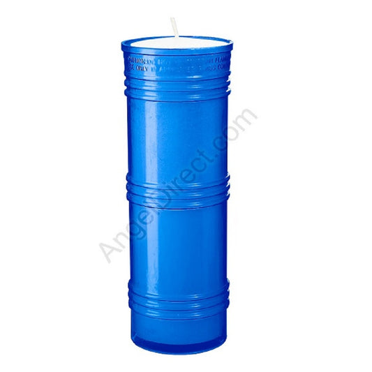 dadant-candle-blue-7-day-plastic-inner-light-case-of-24-candles-480200