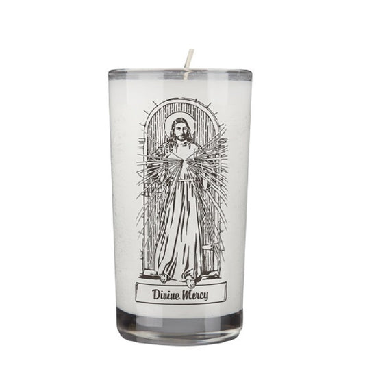 dadant-candle-divine-mercy-72-hour-glass-prayer-candle-case-of-12-candles-153088