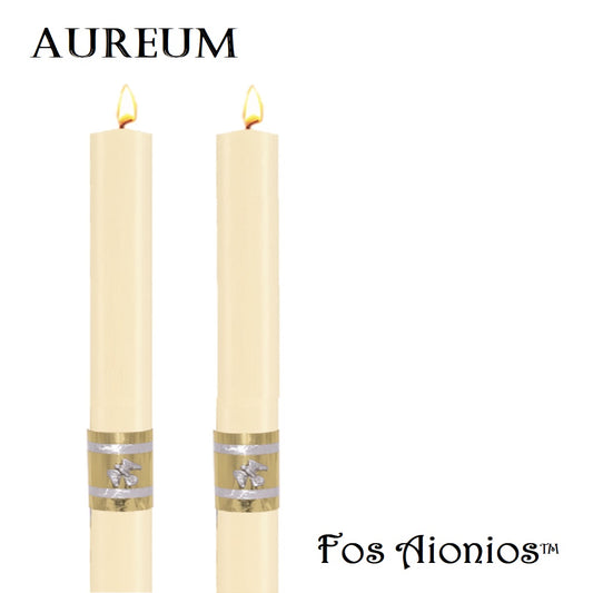 dadant-candle-fos-aionios-series-aureum-side-altar-candles-set-of-2-candles-fos-aionios