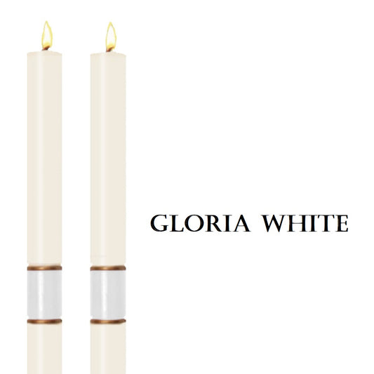 dadant-candle-gloria-series-white-side-altar-candles-set-of-2-candles-gloria