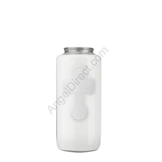 dadant-candle-no-5-white-5-day-glass-devotional-candle-case-of-12-candles-550600