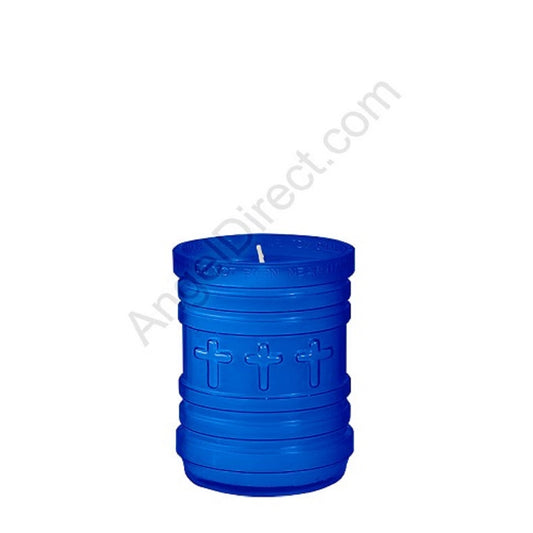 dadant-candle-p-series-blue-3-day-plastic-devotional-candle-case-of-24-candles-410200