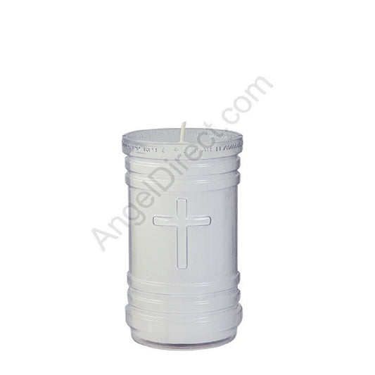 dadant-candle-p-series-clear-4-day-plastic-devotional-candle-case-of-24-candles-430000