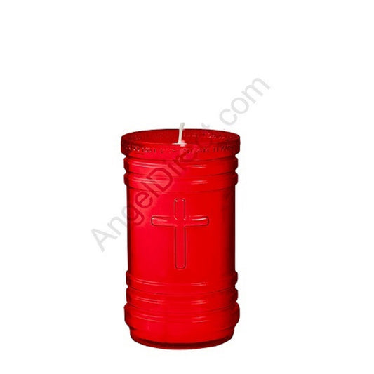 dadant-candle-p-series-ruby-4-day-plastic-devotional-candle-case-of-24-candles-430100