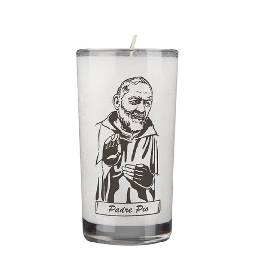 dadant-candle-padre-pio-72-hour-glass-prayer-candle-case-of-12-candles-153083