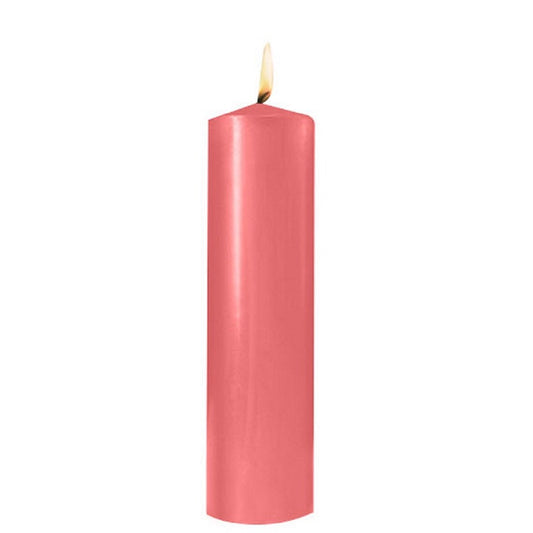 dadant-candle-3d-paraffin-pink-advent-pillar-candle-83702
