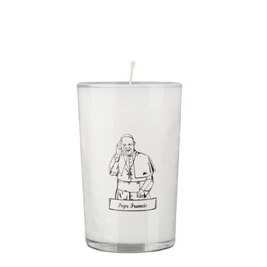 dadant-candle-pope-francis-24-hour-glass-prayer-candle-case-of-12-candles-142085