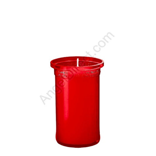 dadant-candle-ruby-3-day-plastic-inner-light-case-of-24-candles-490100