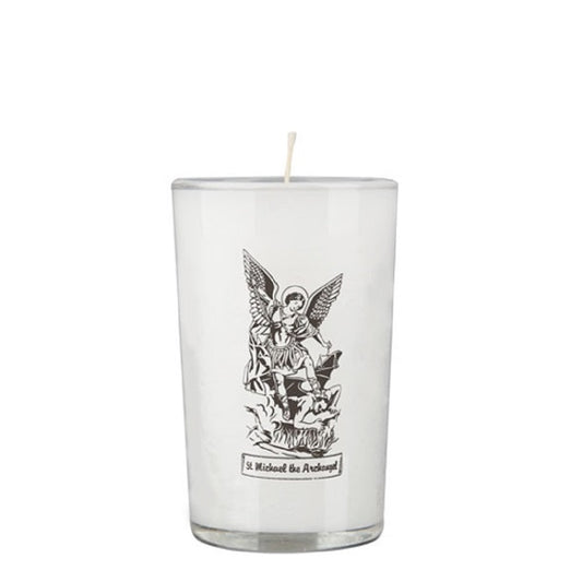 dadant-candle-saint-michael-the-archangel-24-hour-glass-prayer-candle-case-of-12-candles-142073