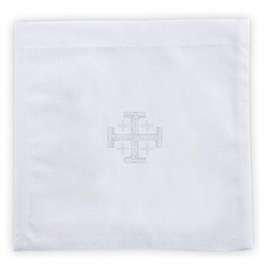 r-j-toomey-100-cotton-jerusalem-cross-chalice-pall-with-insert-pack-of-4-g5633