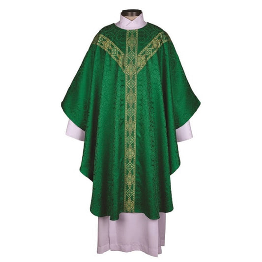 r-j-toomey-avignon-collection-green-semi-gothic-chasuble-with-inner-stole-yc454grn