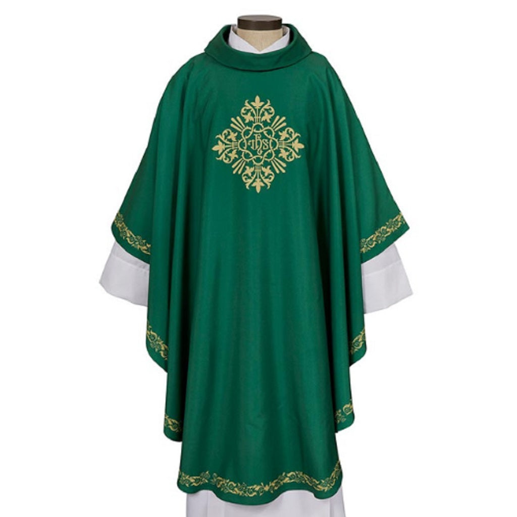 r-j-toomey-cipriani-collection-green-chasuble-with-cowl-neck-and-inner-stole-l1294grn