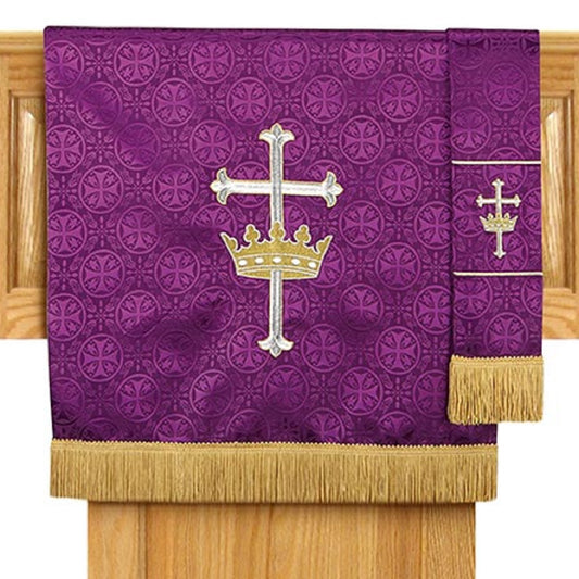 r-j-toomey-maltese-cross-purple-jacquard-pulpit-scarf-vc739