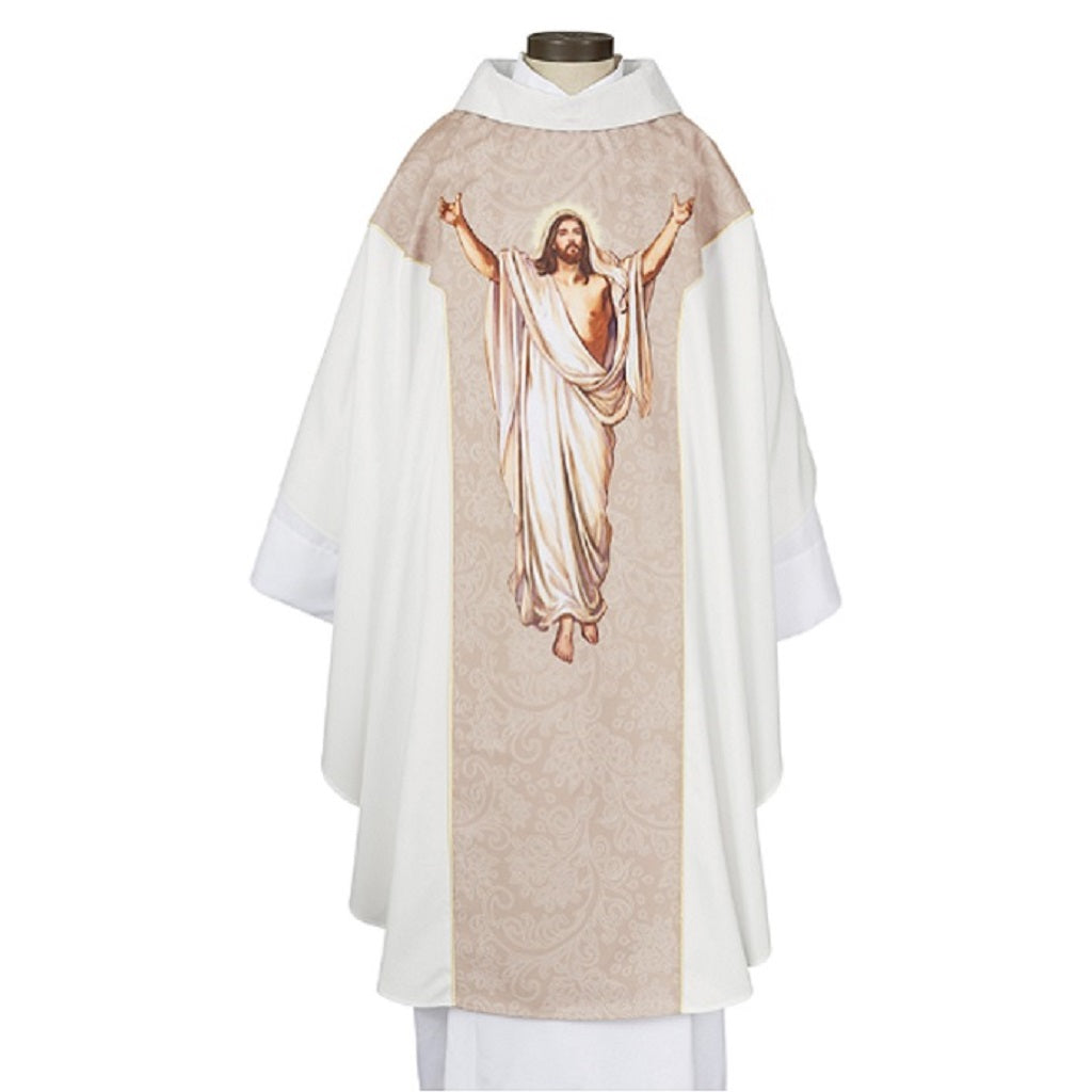 r-j-toomey-risen-christ-ivory-gothic-style-chasuble-with-cowl-neck-and-inner-stole-g1902