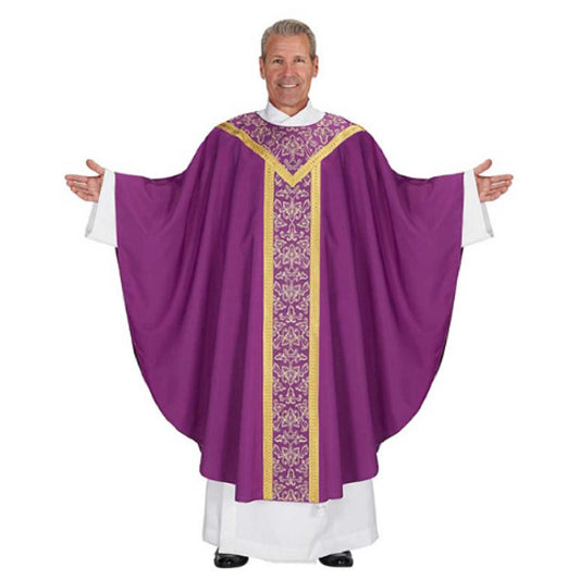 r-j-toomey-saint-remy-collection-purple-gothic-style-chasuble-with-banded-round-neck-and-inner-stole-j0107prp