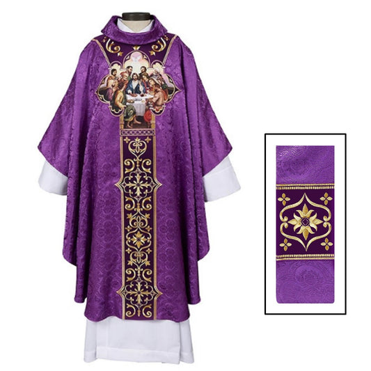 r-j-toomey-the-last-supper-collection-purple-chasuble-with-inner-stole-n2901prp