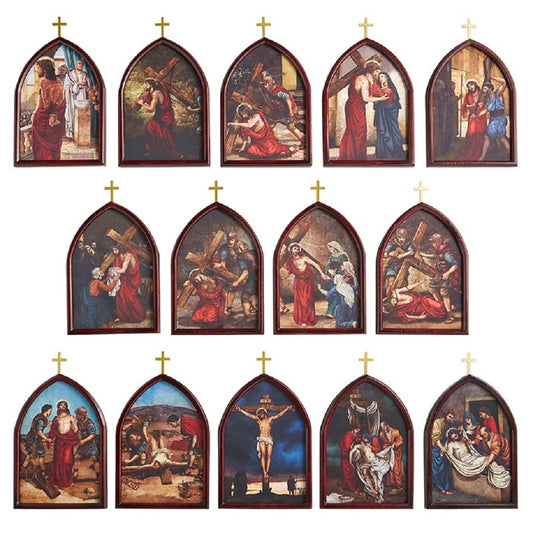 robert-smith-stations-of-the-cross-series-set-of-14-wood-plaques-l1302