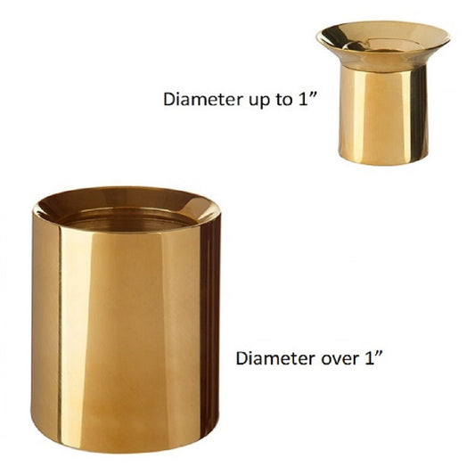 root-candle-draft-proof-brass-candle-follower-13fol