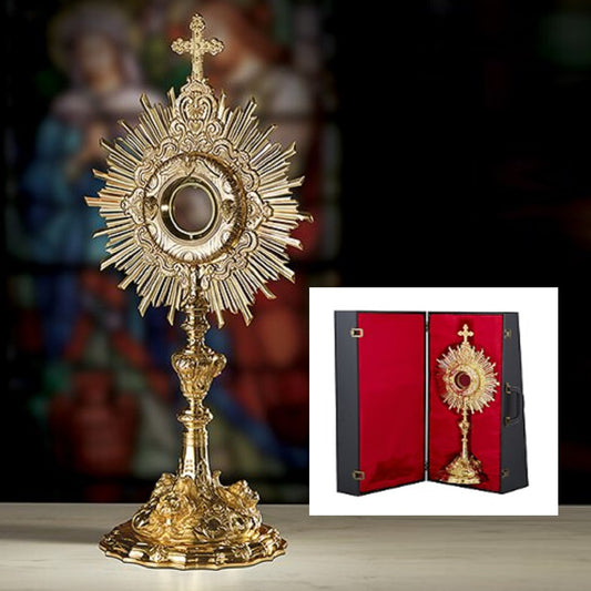 sudbury-brass-angel-monstrance-with-lined-case-f1688