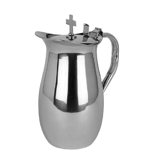sudbury-brass-stainless-steel-flagon-with-cross-cover-b3434