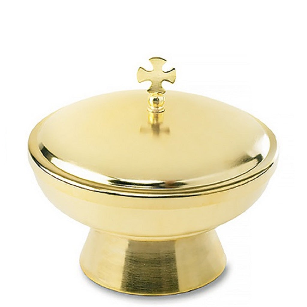 Sudbury Brass Large Capacity Ciborium with Cross Cover – Angel Direct Inc