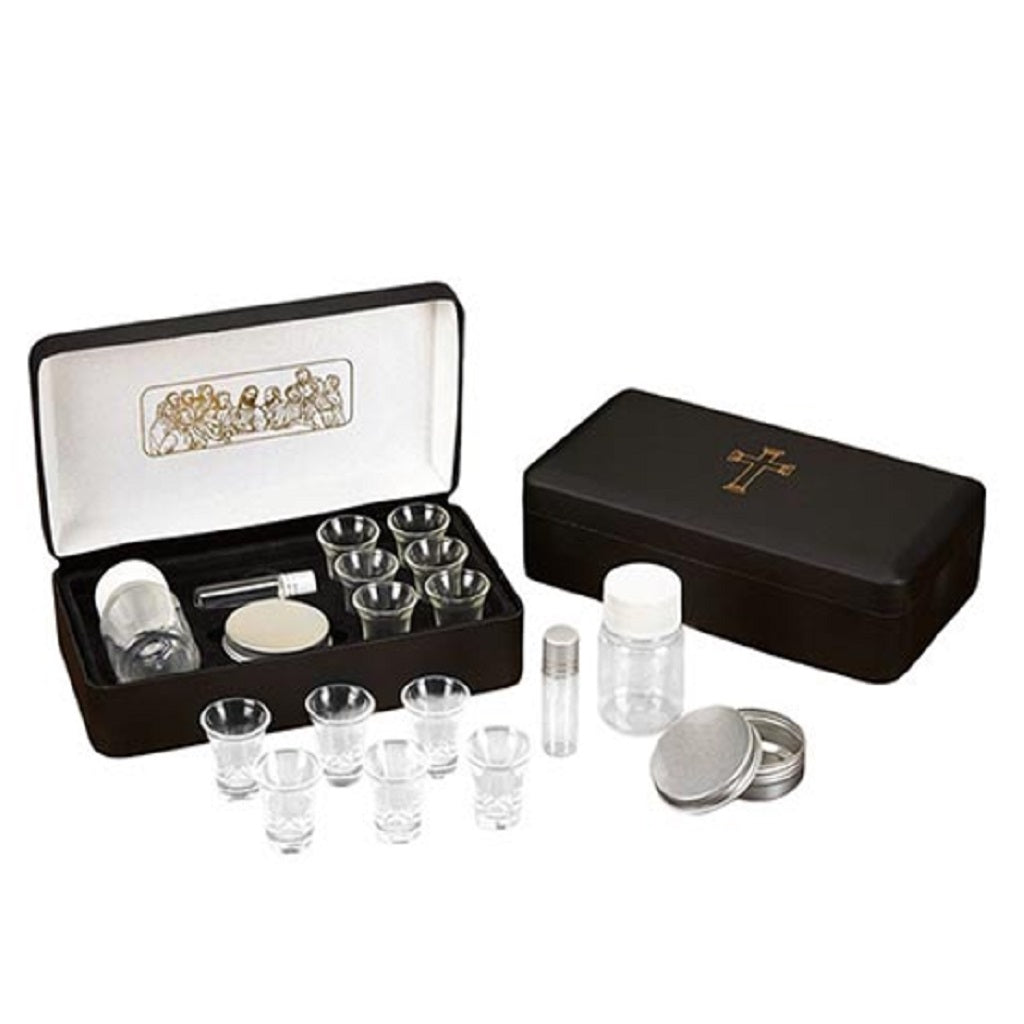 Catholic Communion Set Sudbury Brass The Last Supper Portable Communion Set – Angel Direct Inc