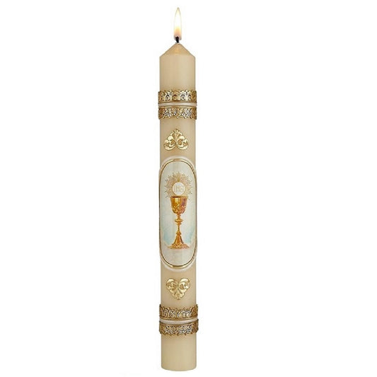 will-baumer-1-1-4d-chalice-and-host-first-communion-candle-box-of-4-candles-j1592