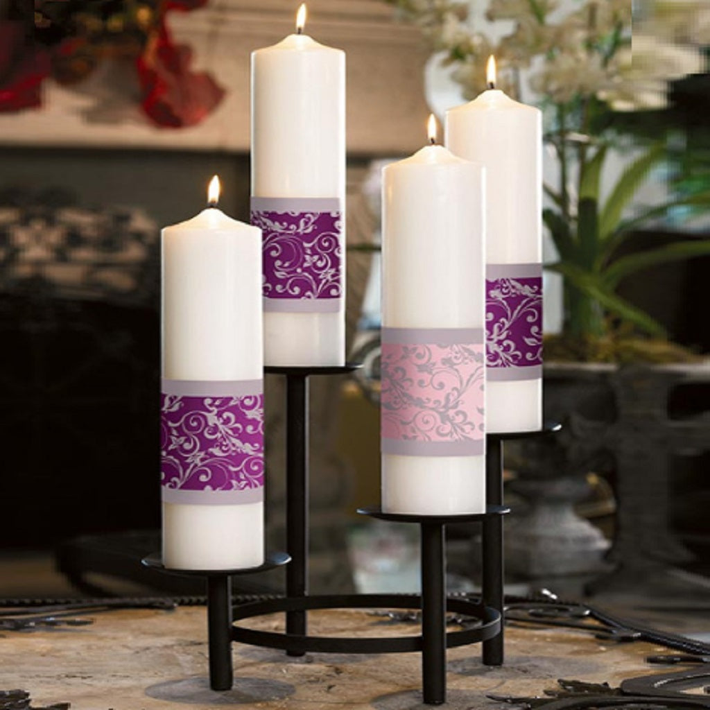 will-baumer-3d-paraffin-emmanuel-collection-advent-candle-set-48072