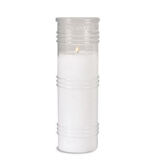 will-baumer-devotionlights-clear-5-day-plastic-insert-case-of-12-candles-ts925