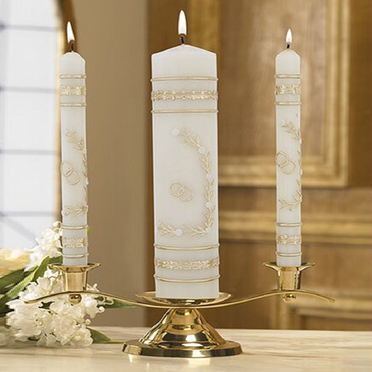 will-baumer-flowers-and-rings-wedding-unity-candle-set-f4137