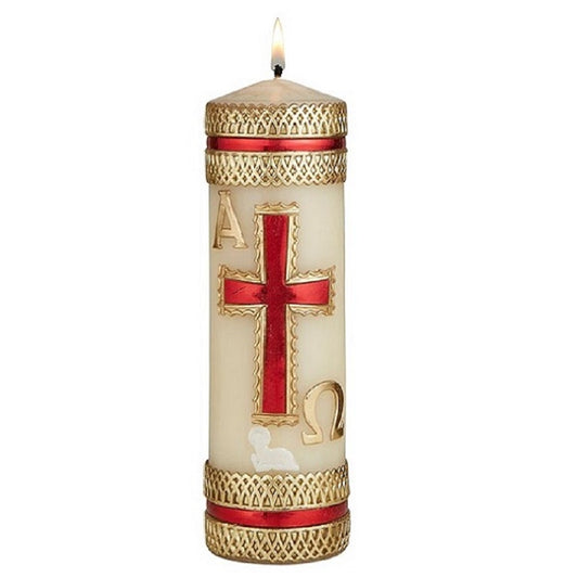 will-baumer-lamb-of-god-wax-devotional-candle-l1282